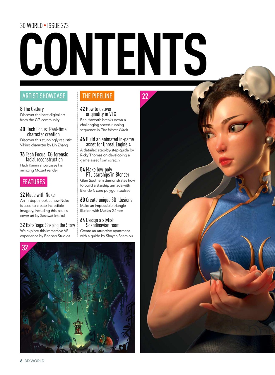 3D World Preview Pages