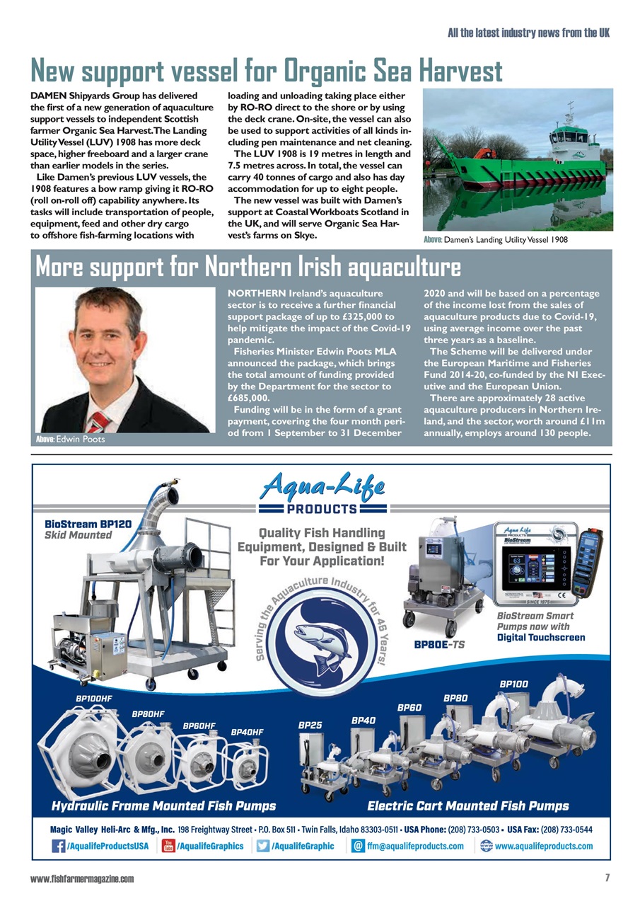 Fish Farmer Magazine Preview Pages