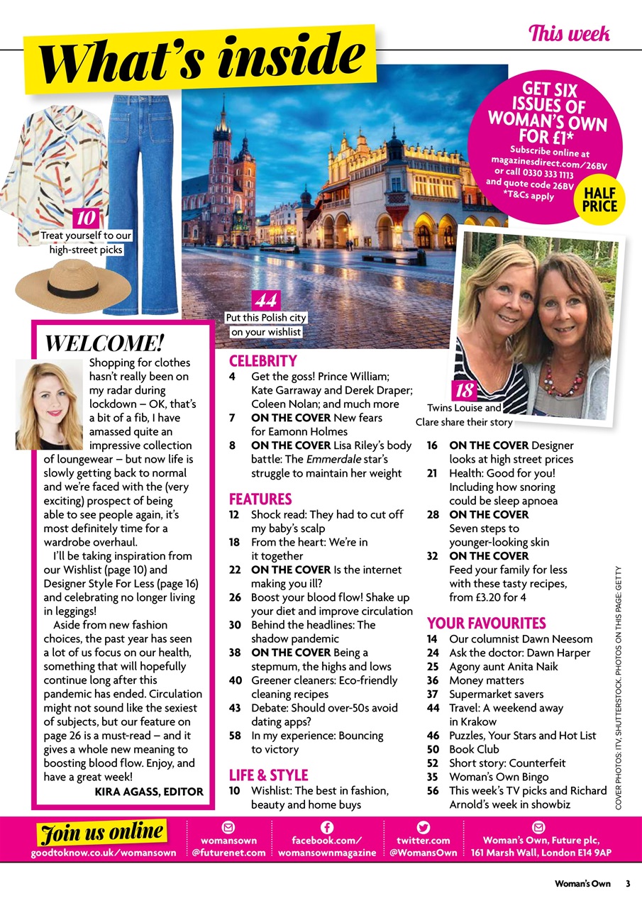 Woman's Own Preview Pages