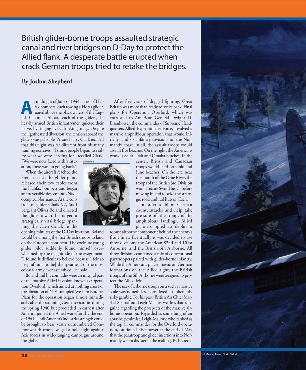 Military Heritage Preview Pages