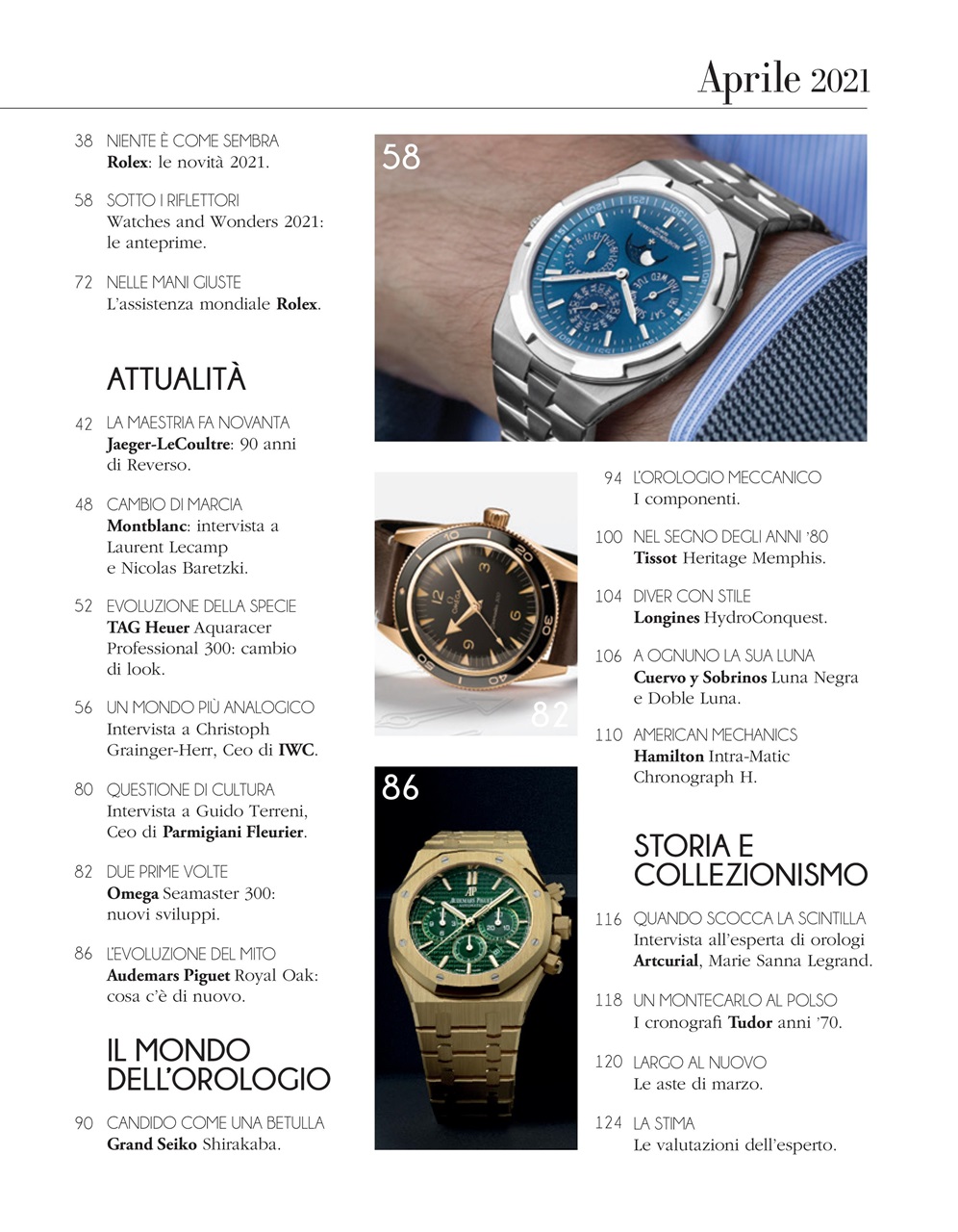 L'Orologio Preview Pages