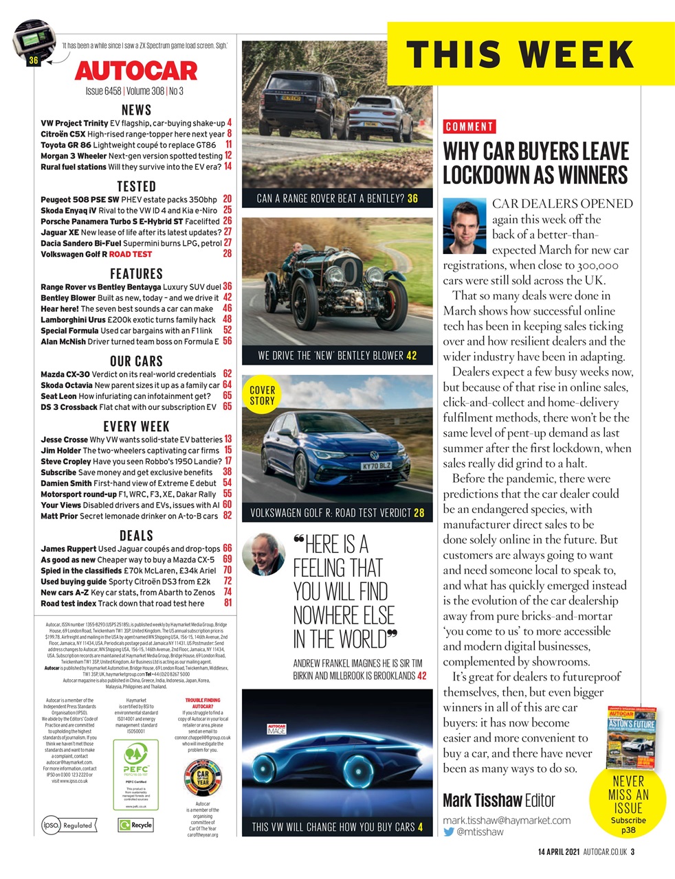 Autocar Preview Pages