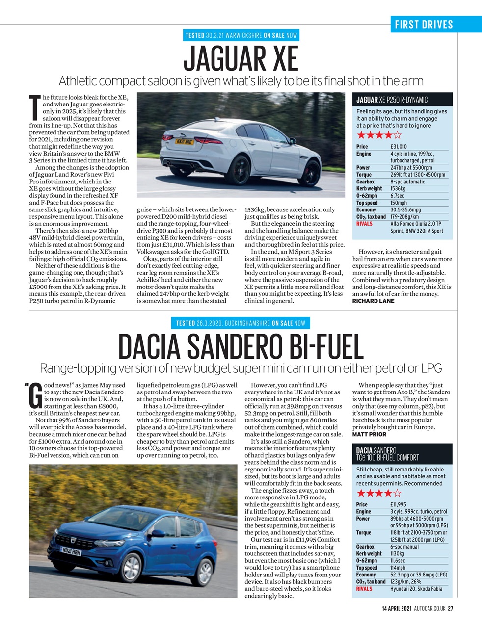 Autocar Preview Pages