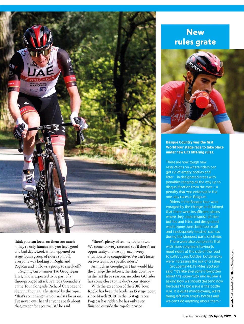 Cycling Weekly Preview Pages