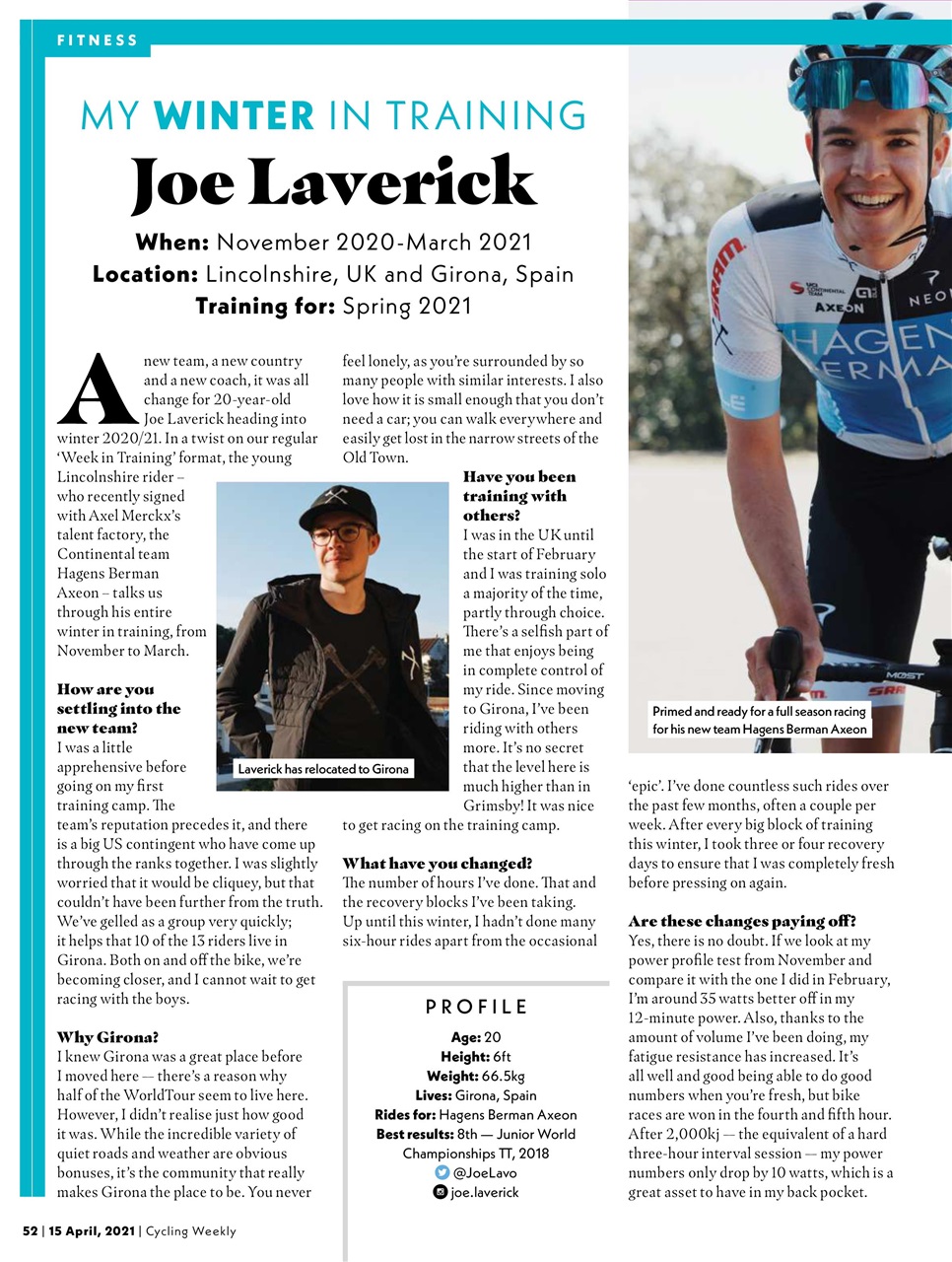 Cycling Weekly Preview Pages