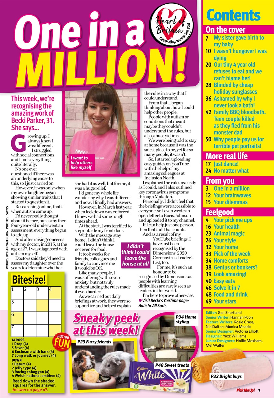 Pick Me Up Preview Pages