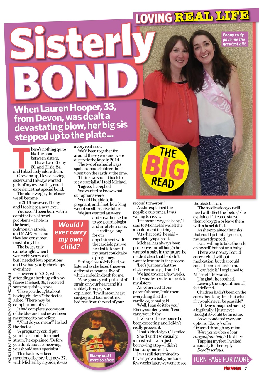 Pick Me Up Preview Pages