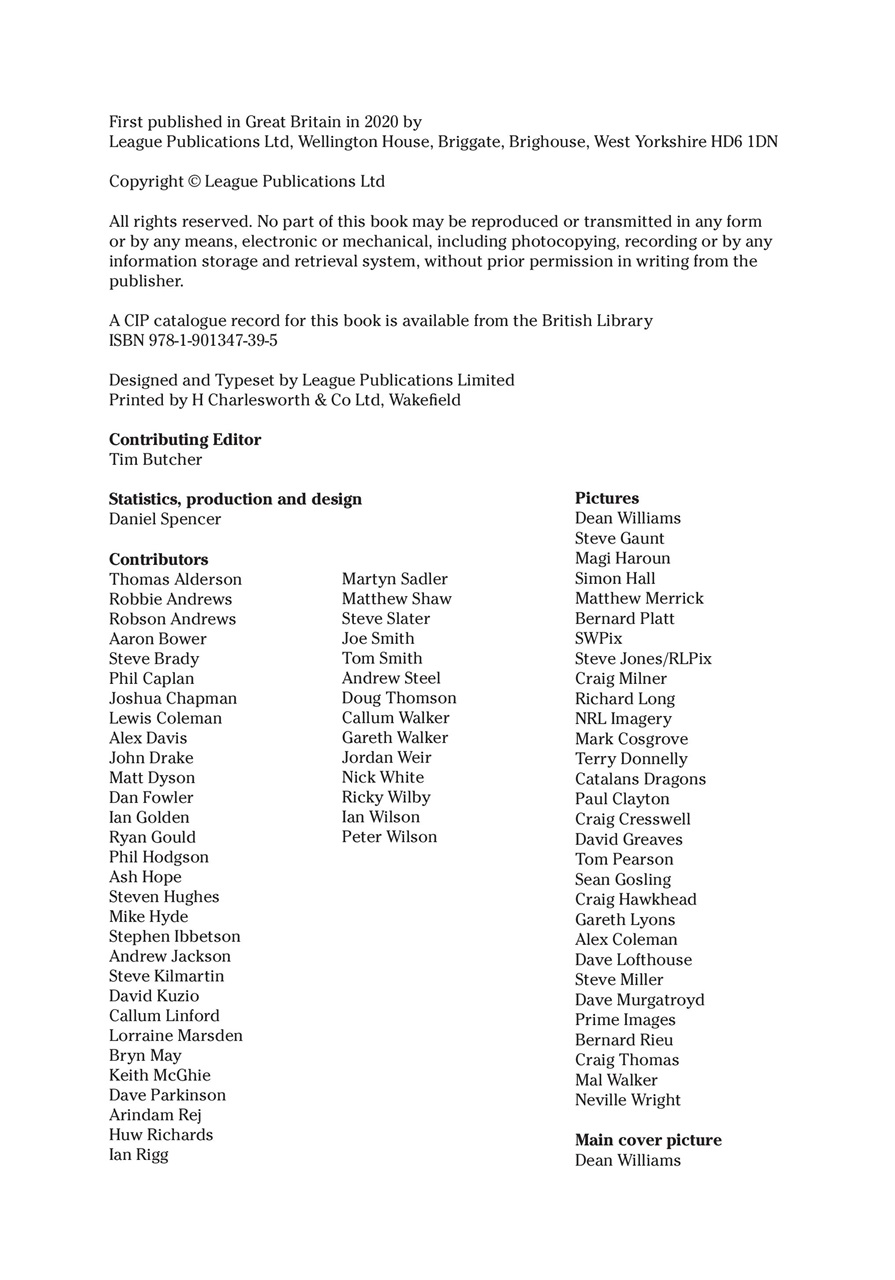 League Express Preview Pages