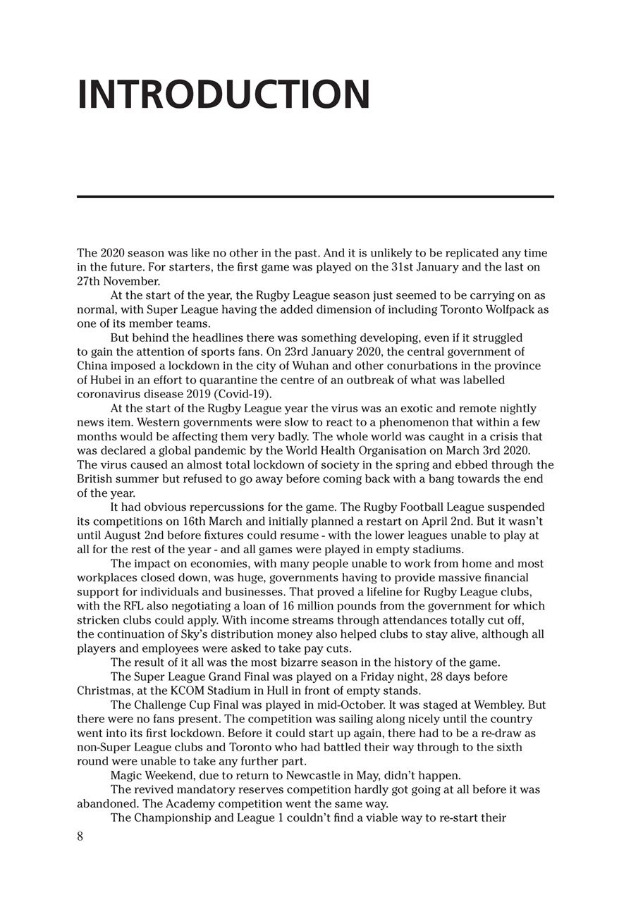 League Express Preview Pages