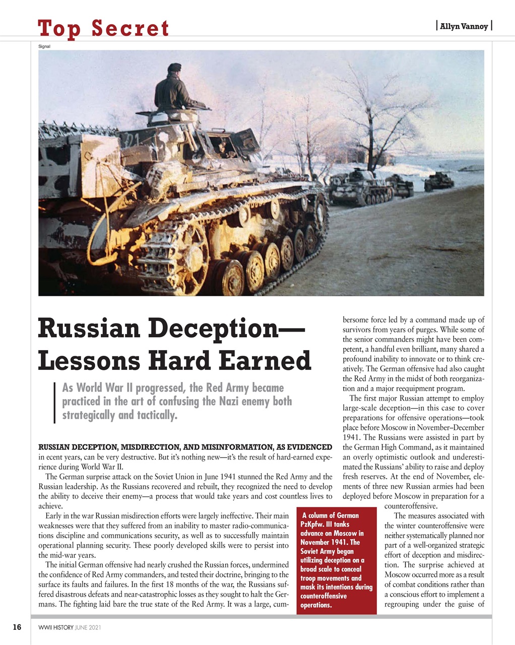 WW2 History Magazine Preview Pages