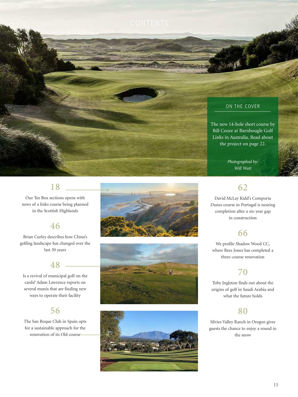 Golf Course Architecture Preview Pages
