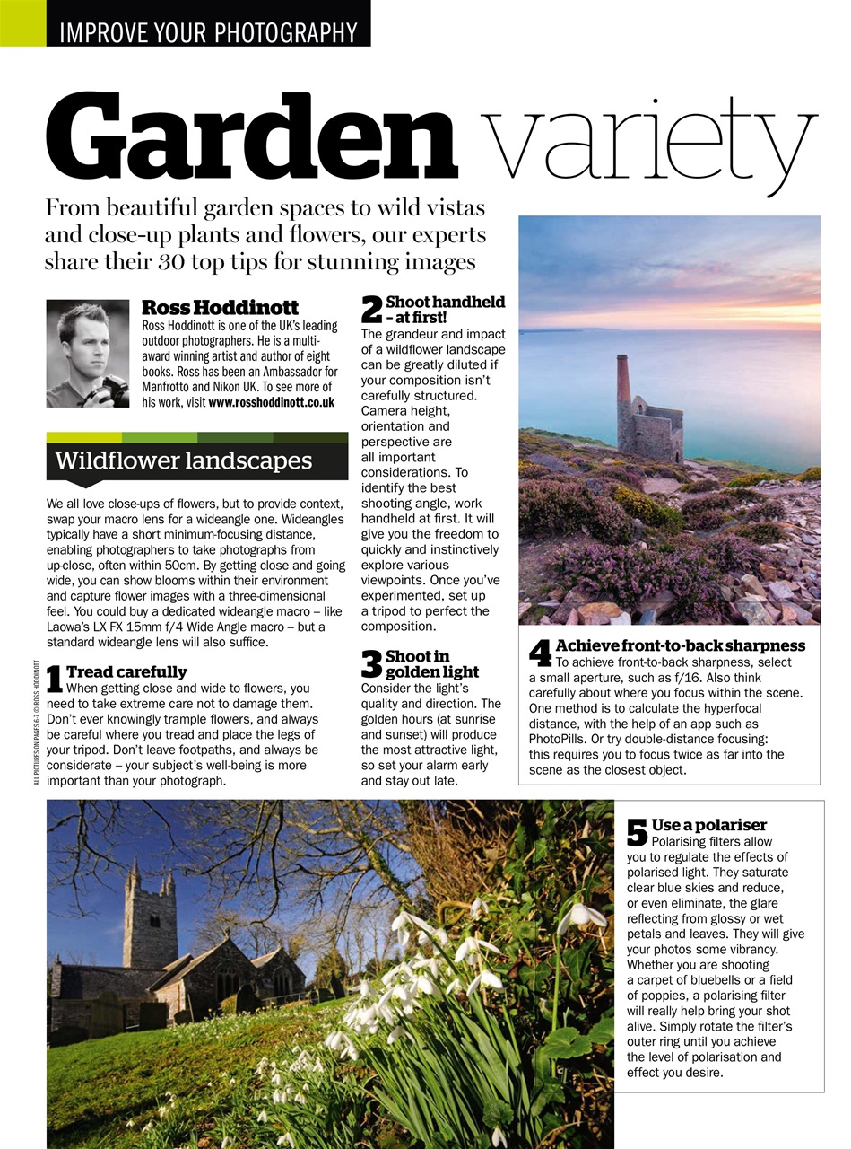 Improve Your Photography Preview Pages