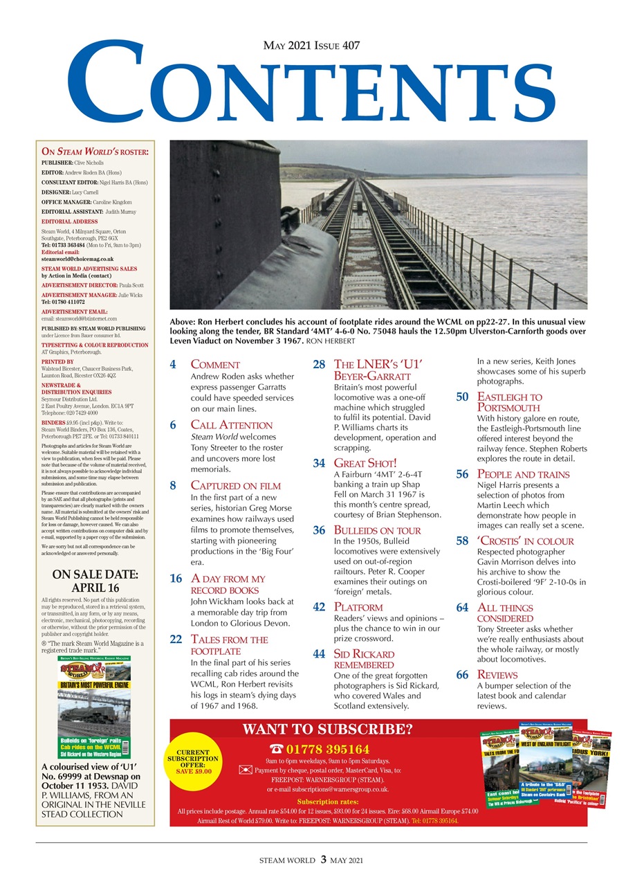 Steam World Preview Pages