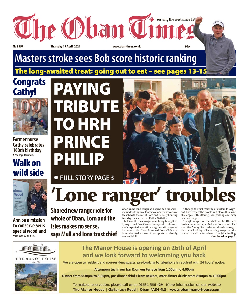 The Oban Times & Lochaber Times Preview Pages