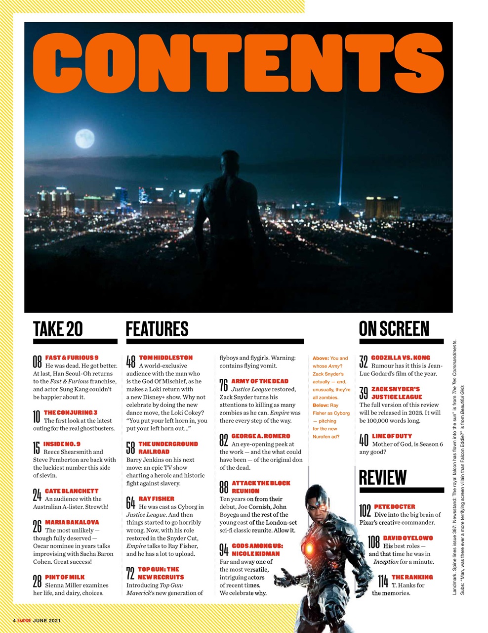 Empire Preview Pages