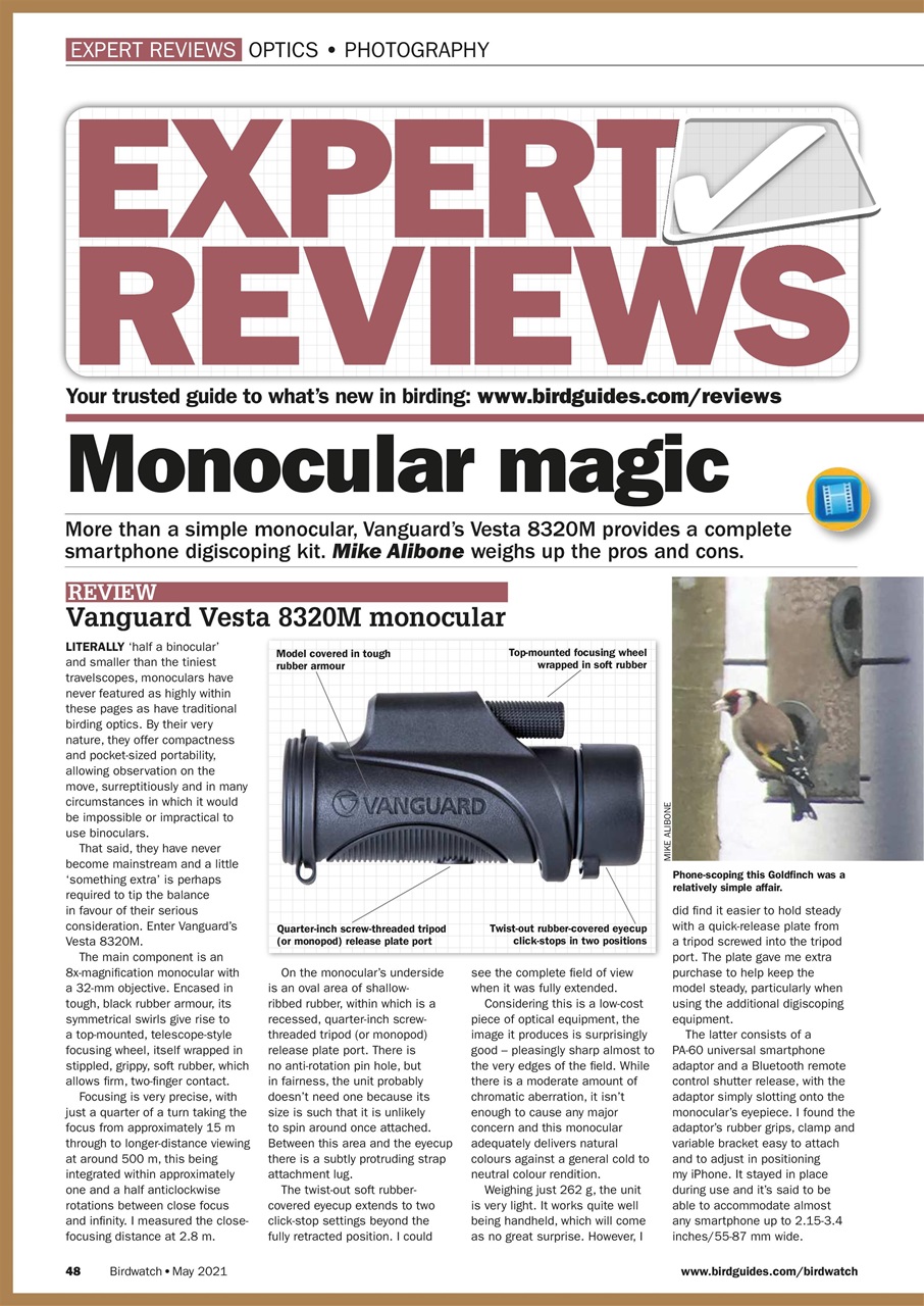 Birdwatch Magazine Preview Pages