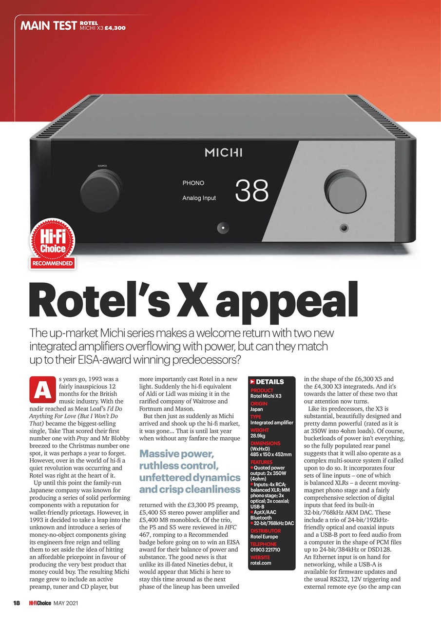 Hi-Fi Choice Preview Pages