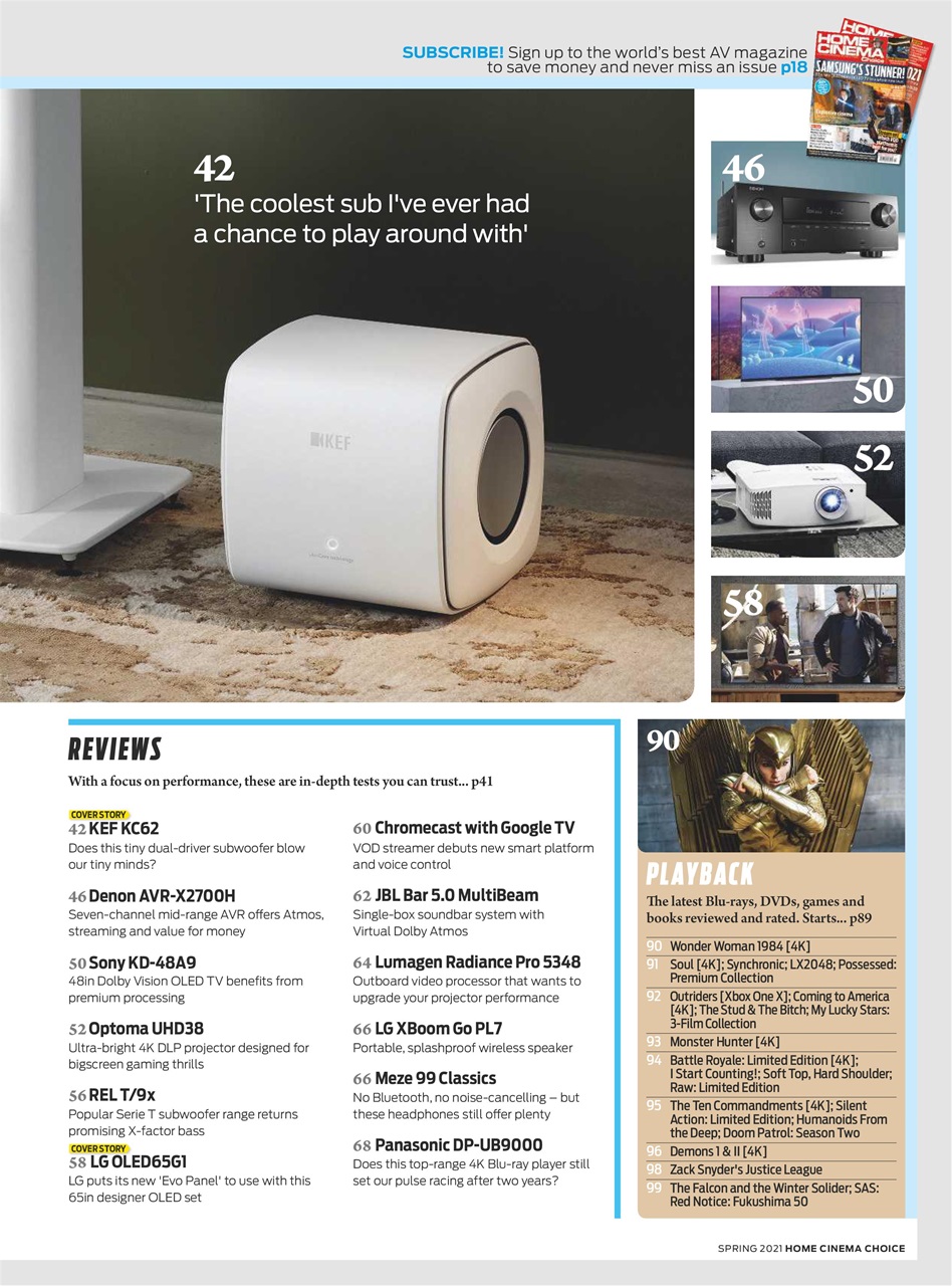 Home Cinema Choice Preview Pages