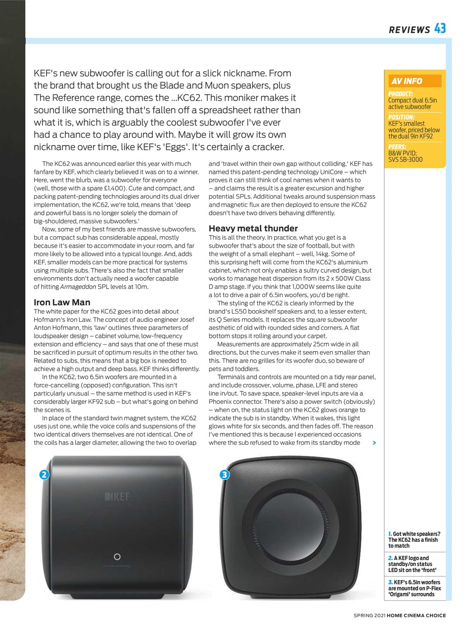 Home Cinema Choice Preview Pages