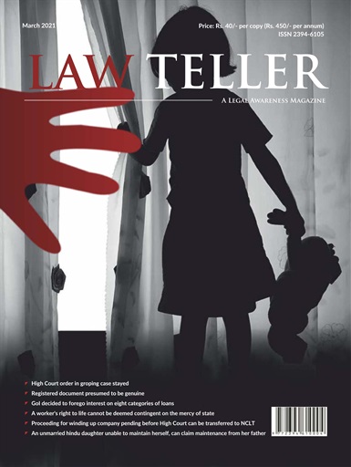 Lawteller – A Legal Awareness Magazine issue 