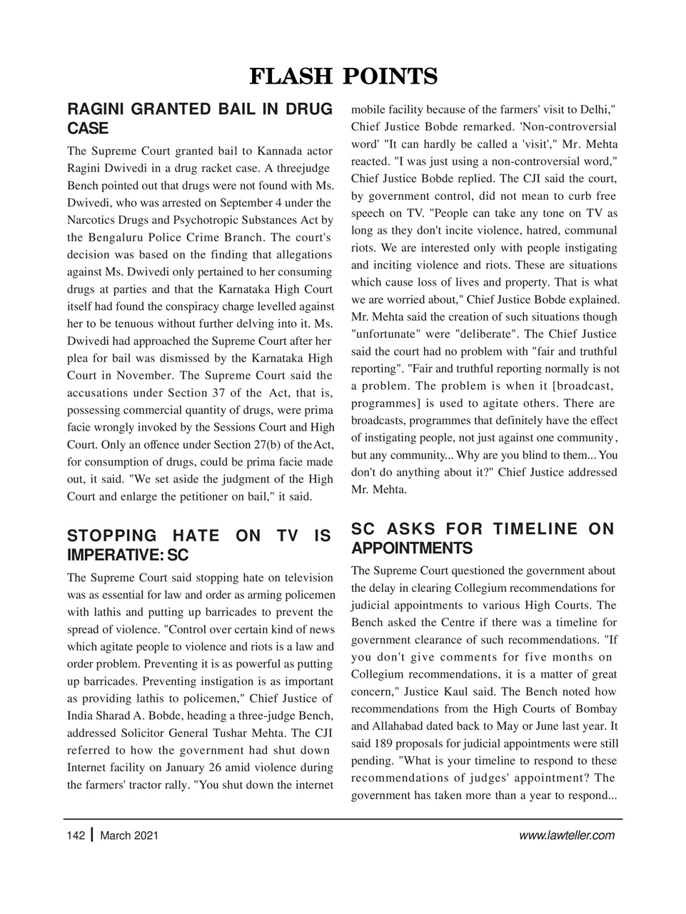 Lawteller – A Legal Awareness Magazine Preview Pages