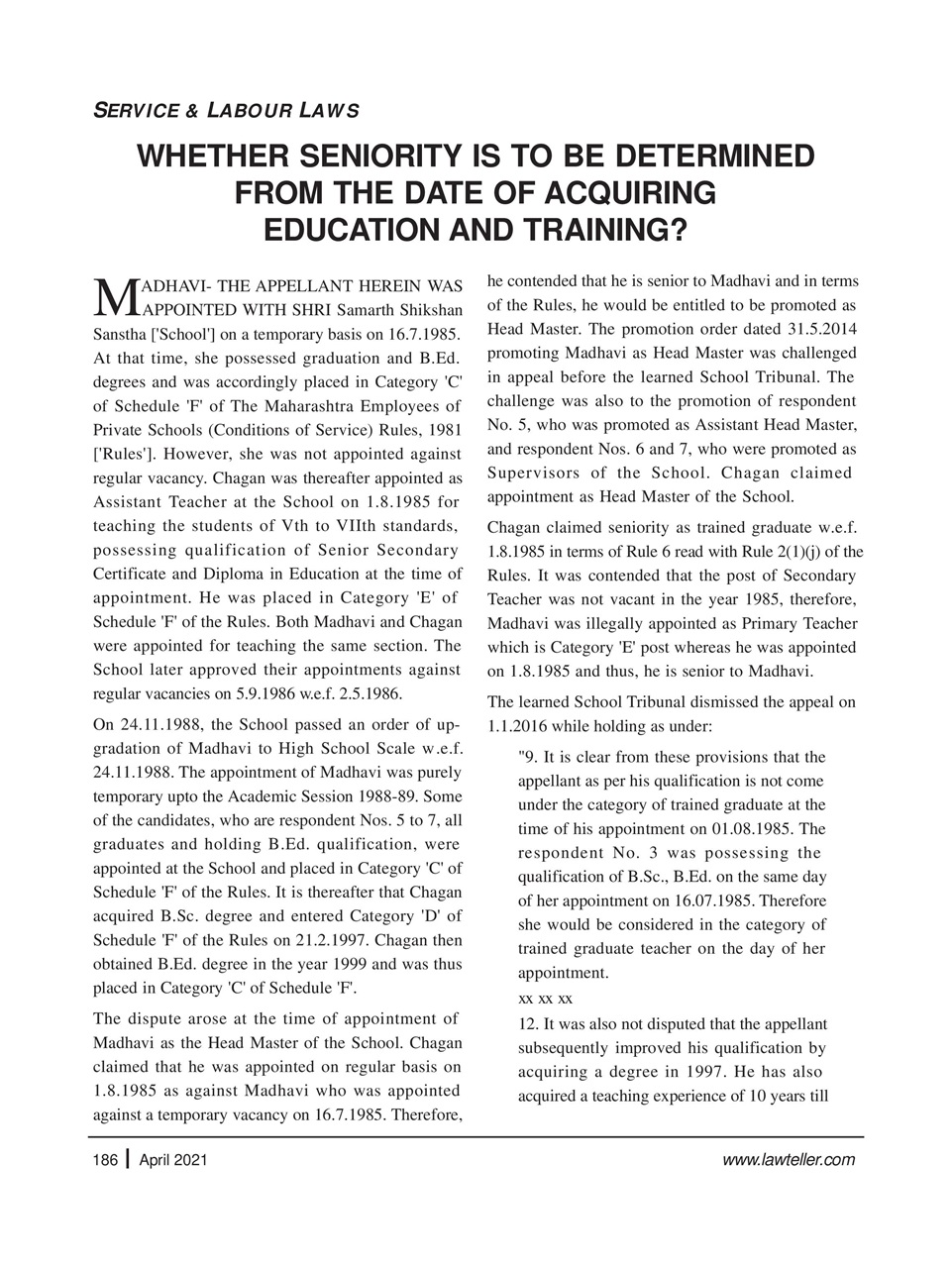 Lawteller – A Legal Awareness Magazine Preview Pages