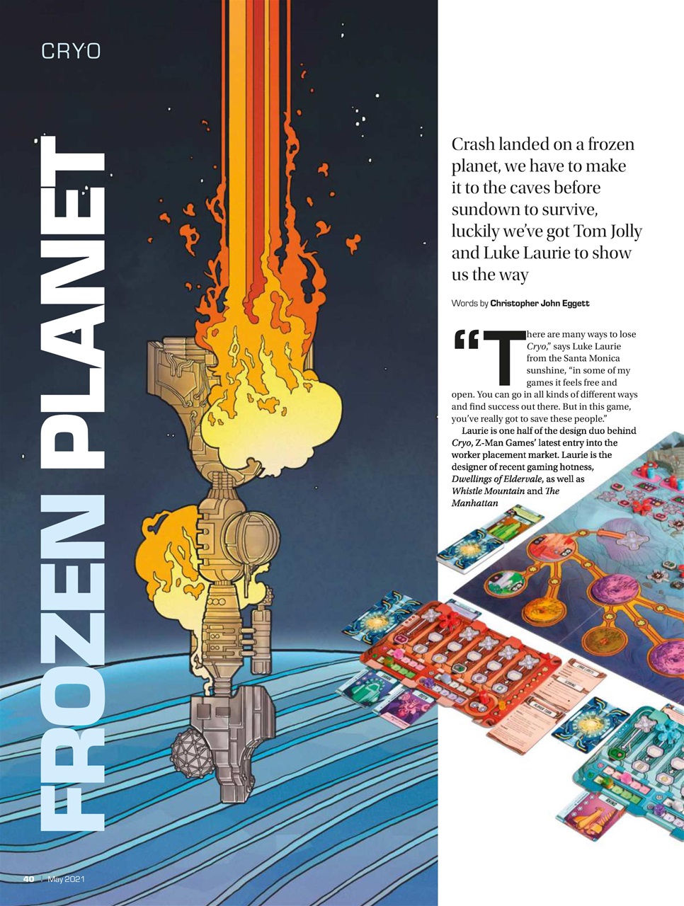 Tabletop Gaming Preview Pages