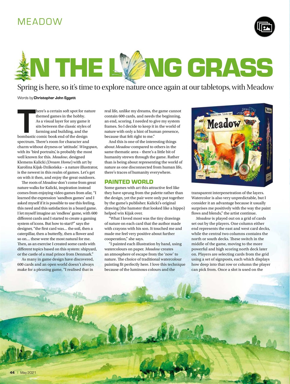 Tabletop Gaming Preview Pages