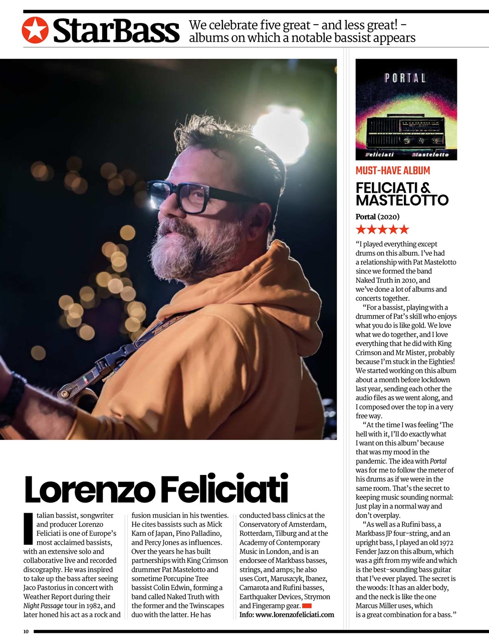 Bass Player US Preview Pages
