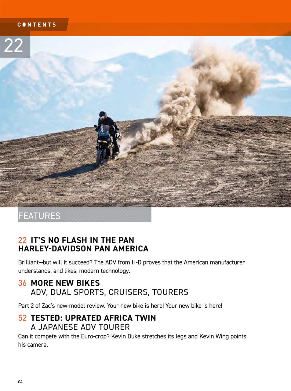 Cycle Canada Preview Pages