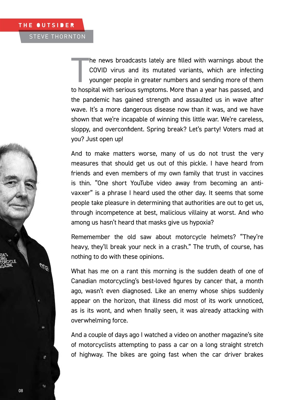 Cycle Canada Preview Pages