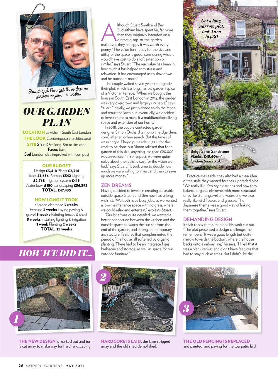 Modern Gardens Preview Pages