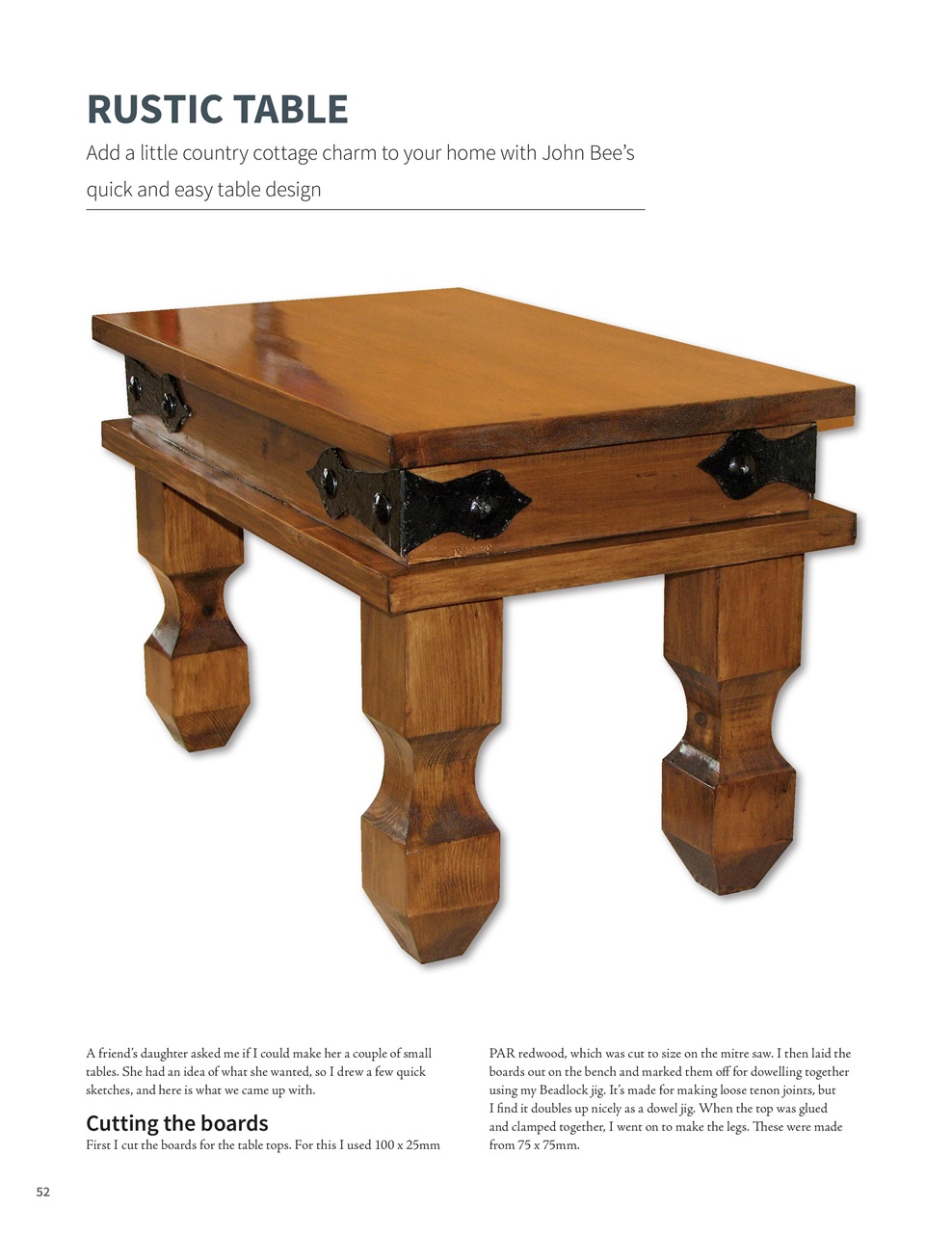 Woodworking Crafts Magazine Preview Pages