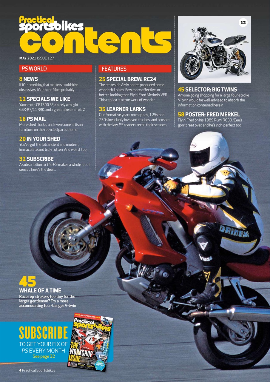 Practical Sportsbikes Preview Pages