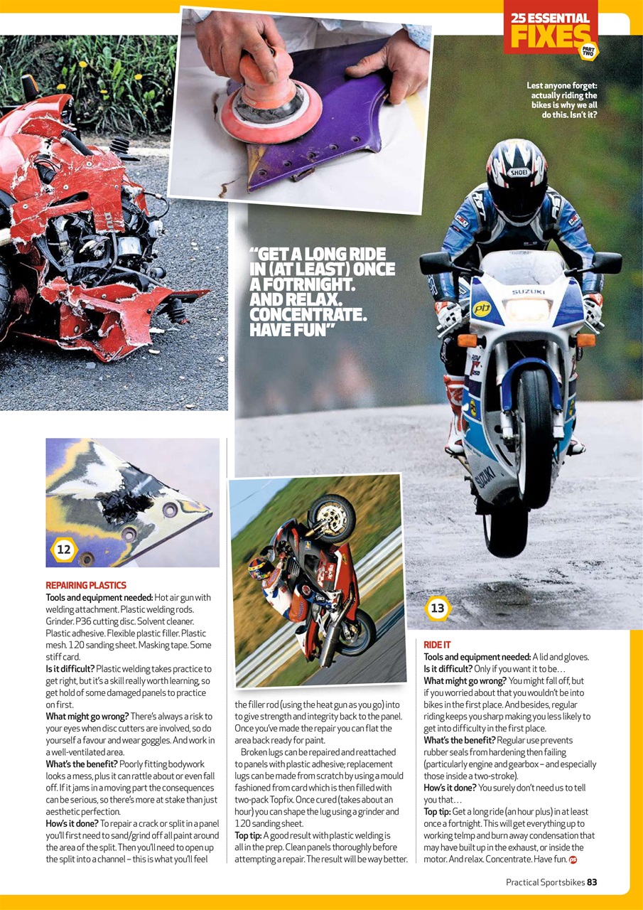 Practical Sportsbikes Preview Pages