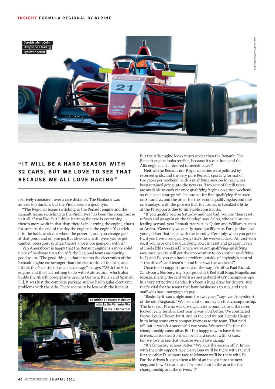 Autosport Preview Pages
