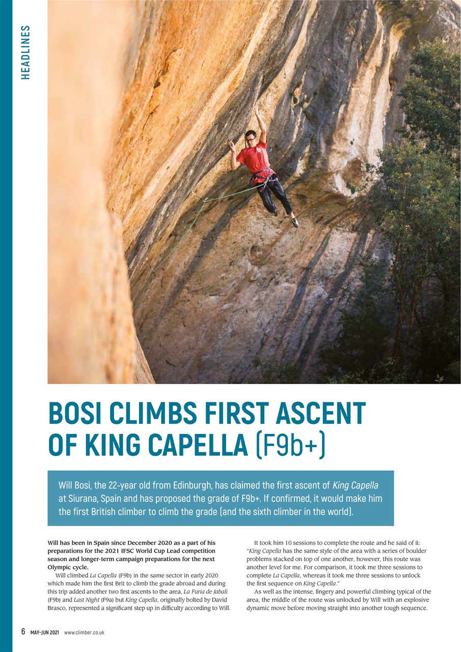 Climber Preview Pages