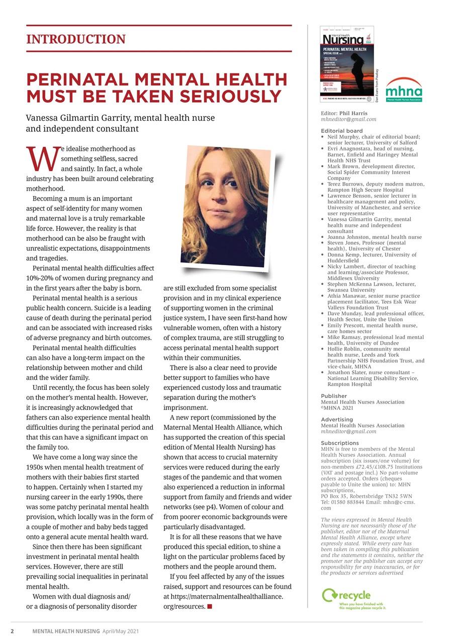 Mental Health Nursing Preview Pages