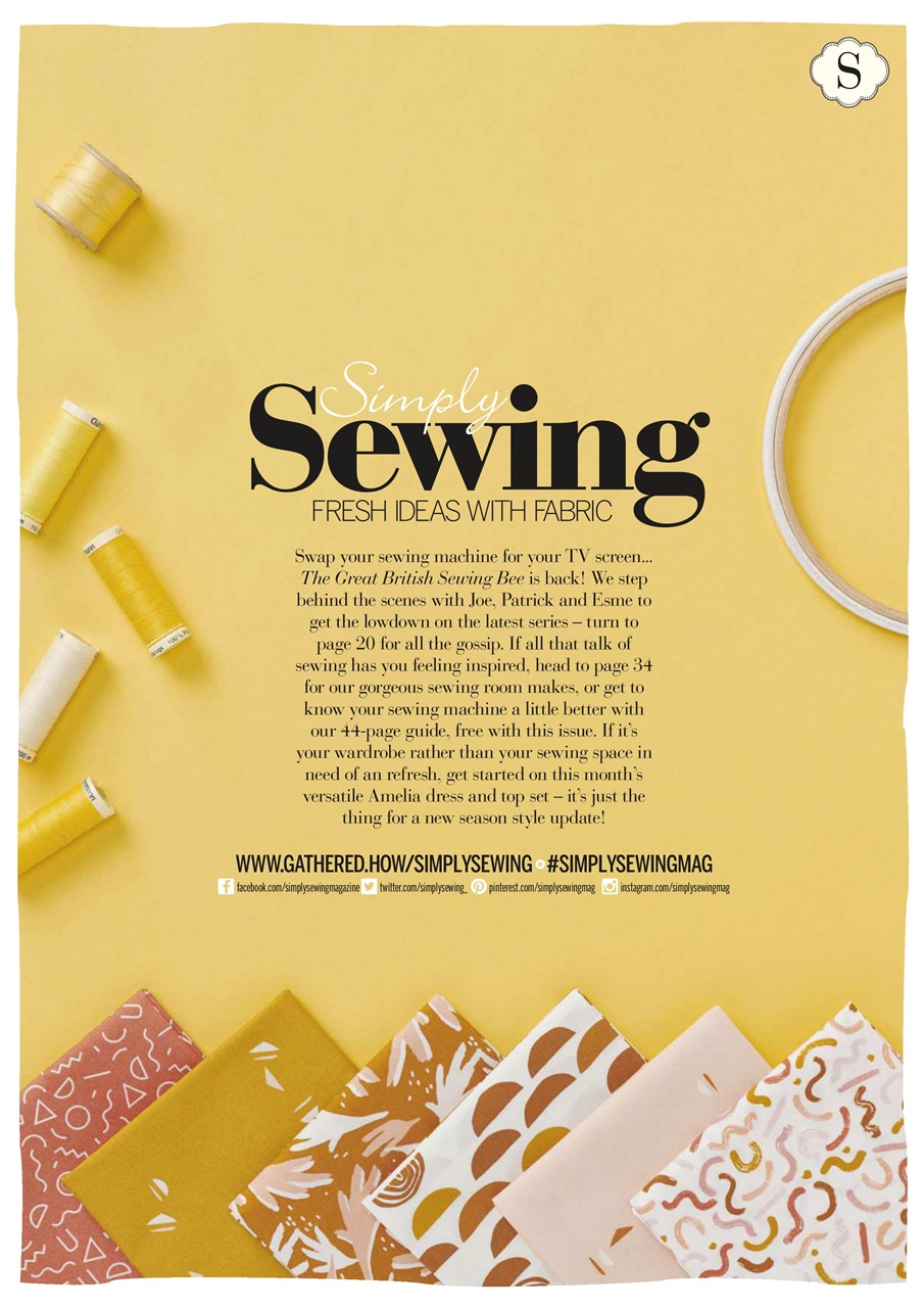 Simply Sewing Preview Pages