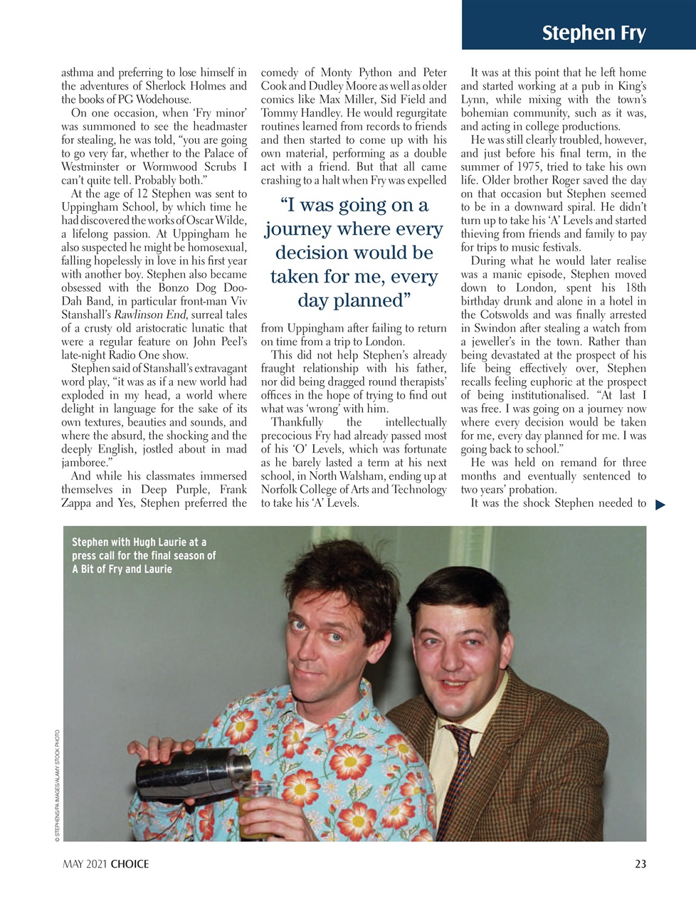 Choice Magazine Preview Pages