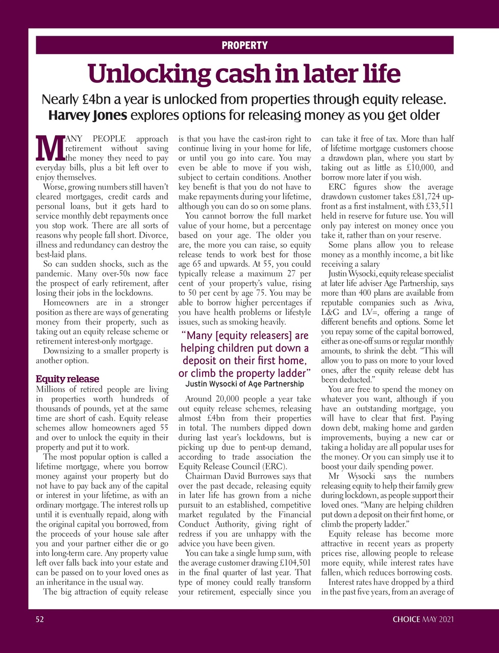 Choice Magazine Preview Pages