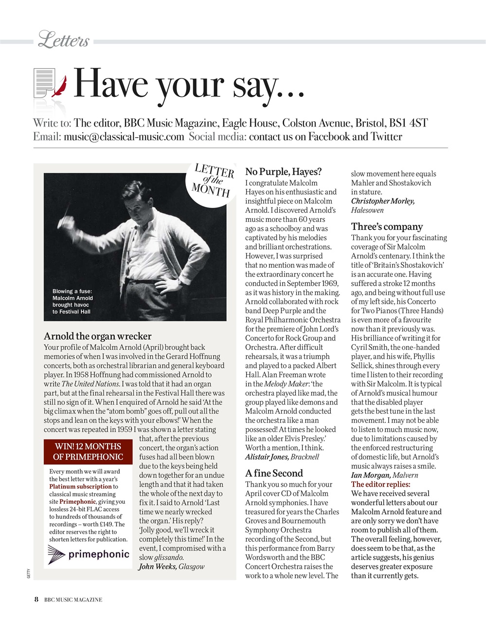 BBC Music Magazine Preview Pages