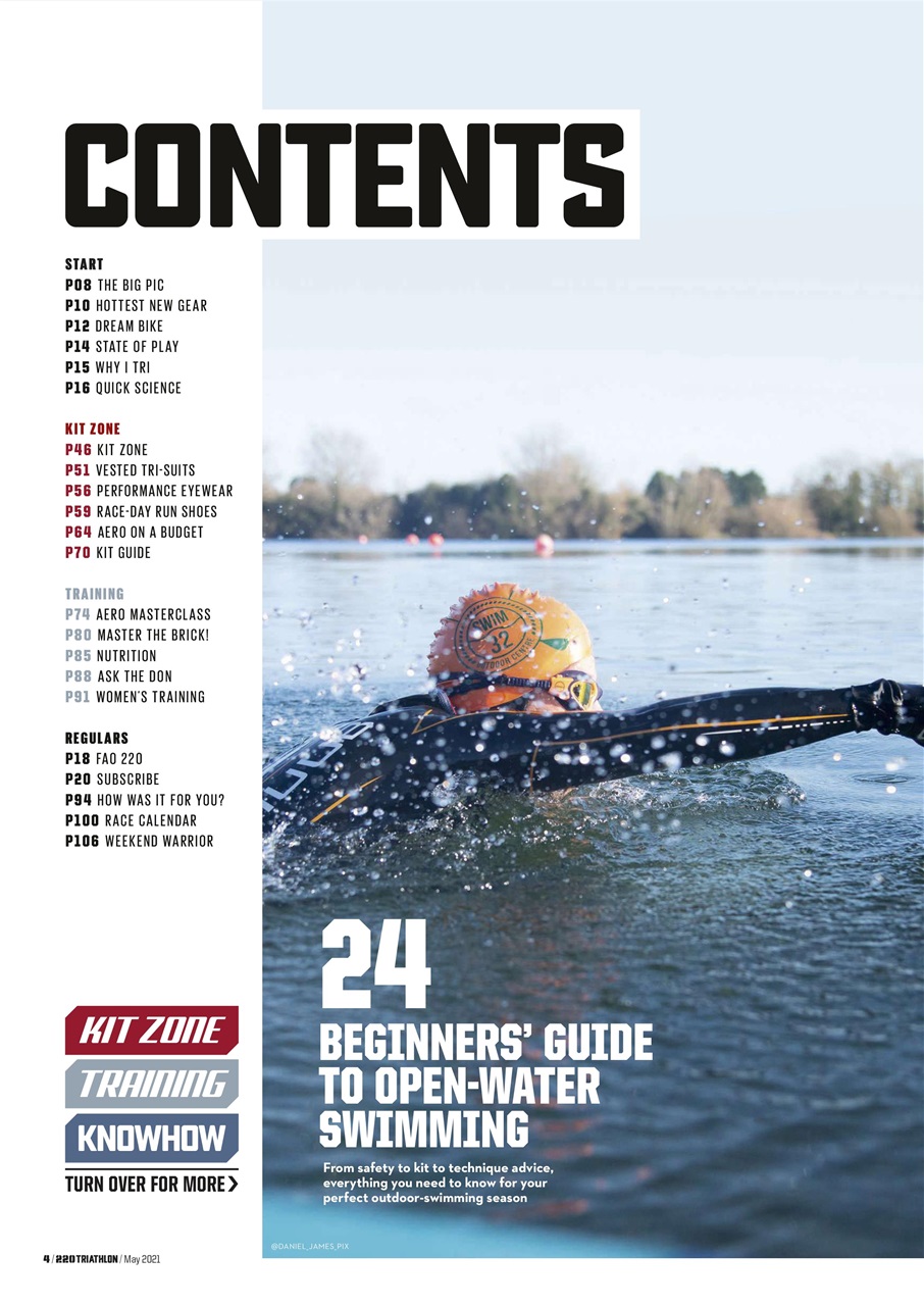 220 Triathlon Magazine Preview Pages