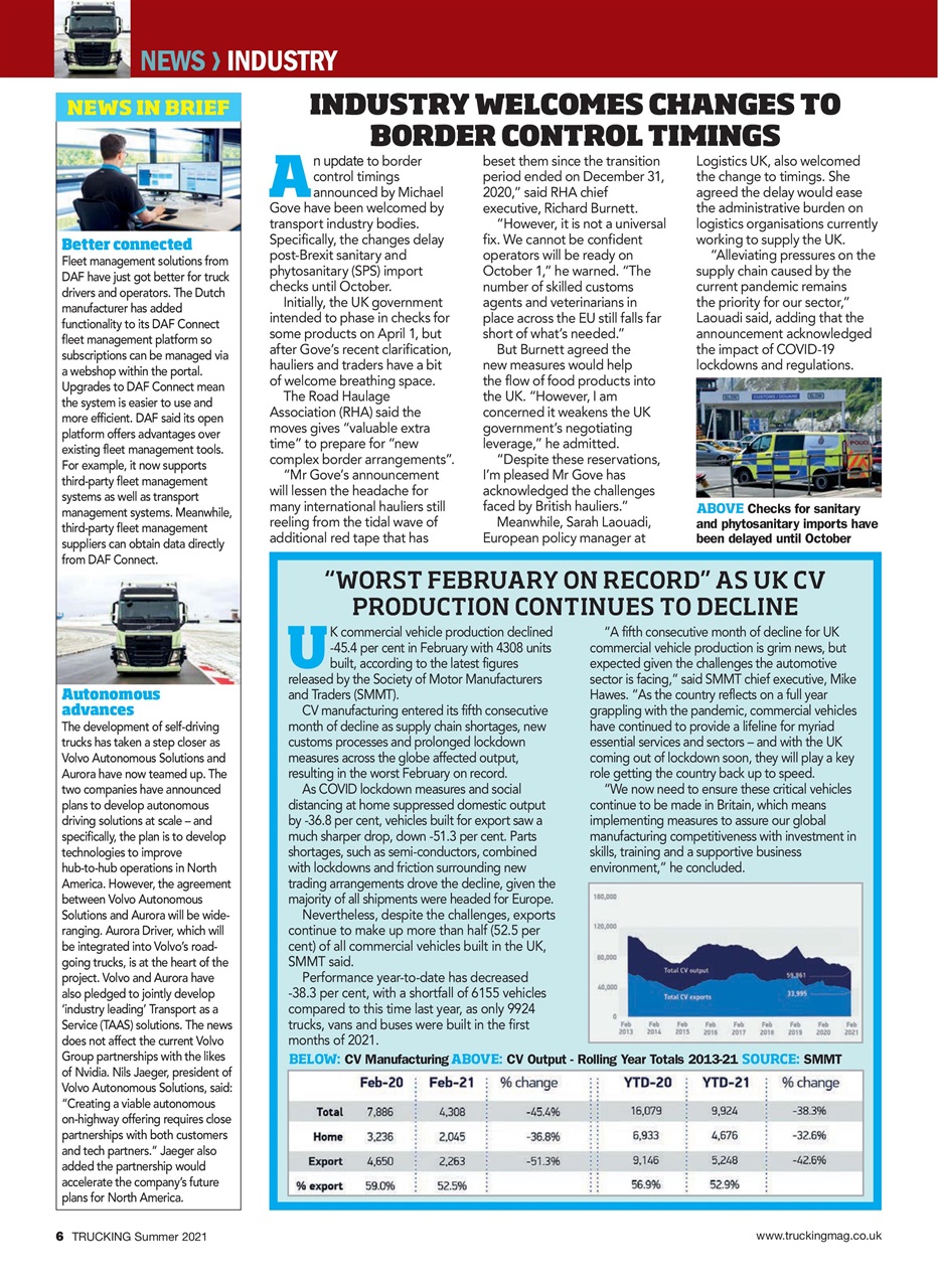 Trucking Magazine Preview Pages