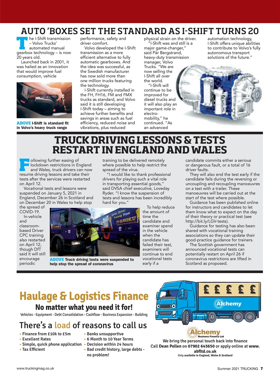 Trucking Magazine Preview Pages