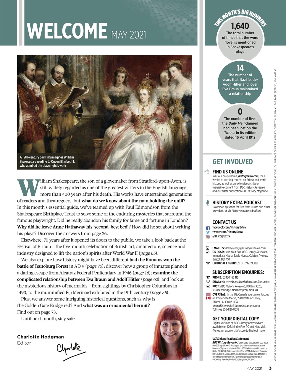 BBC History Revealed Magazine Preview Pages