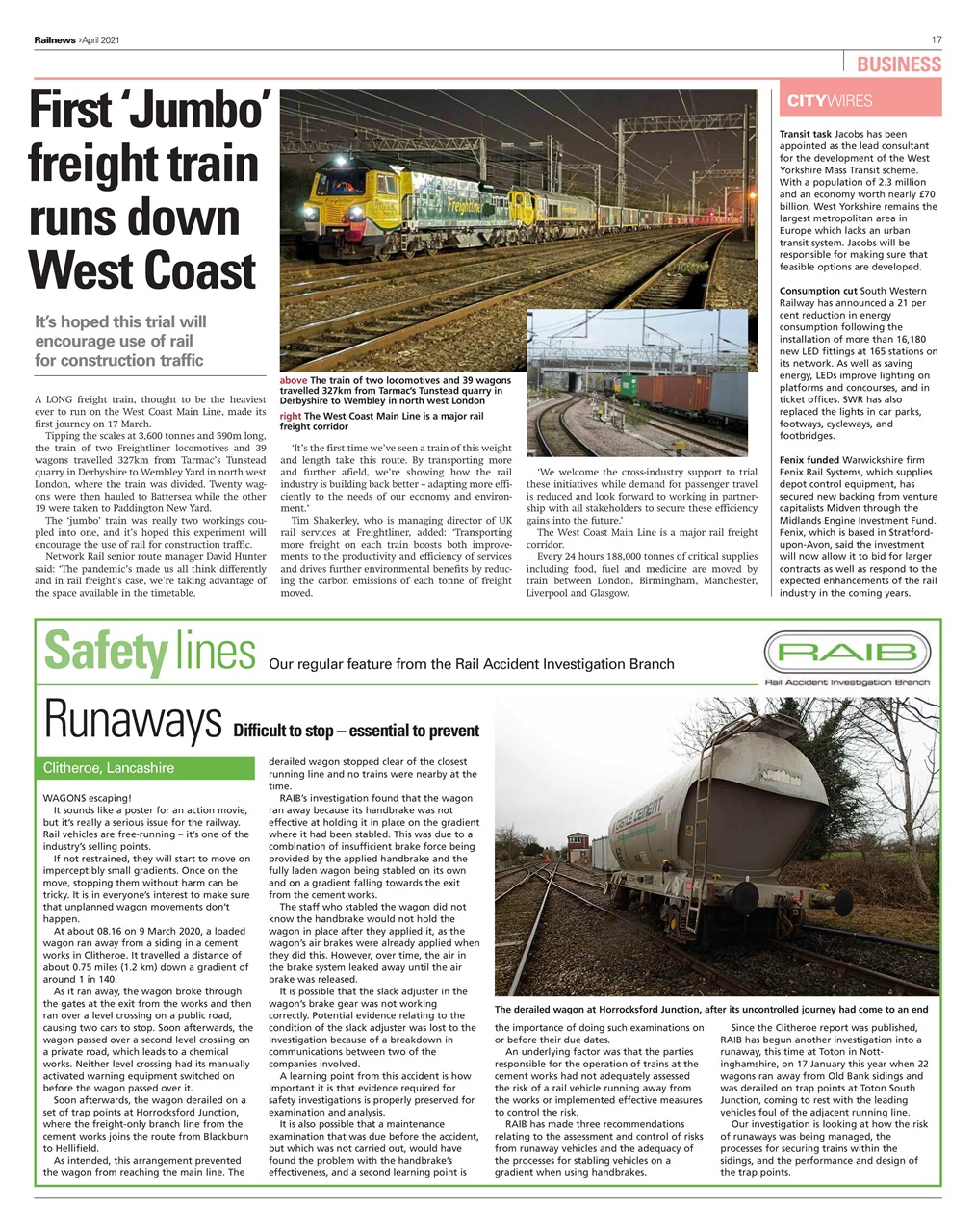 Railnews Preview Pages