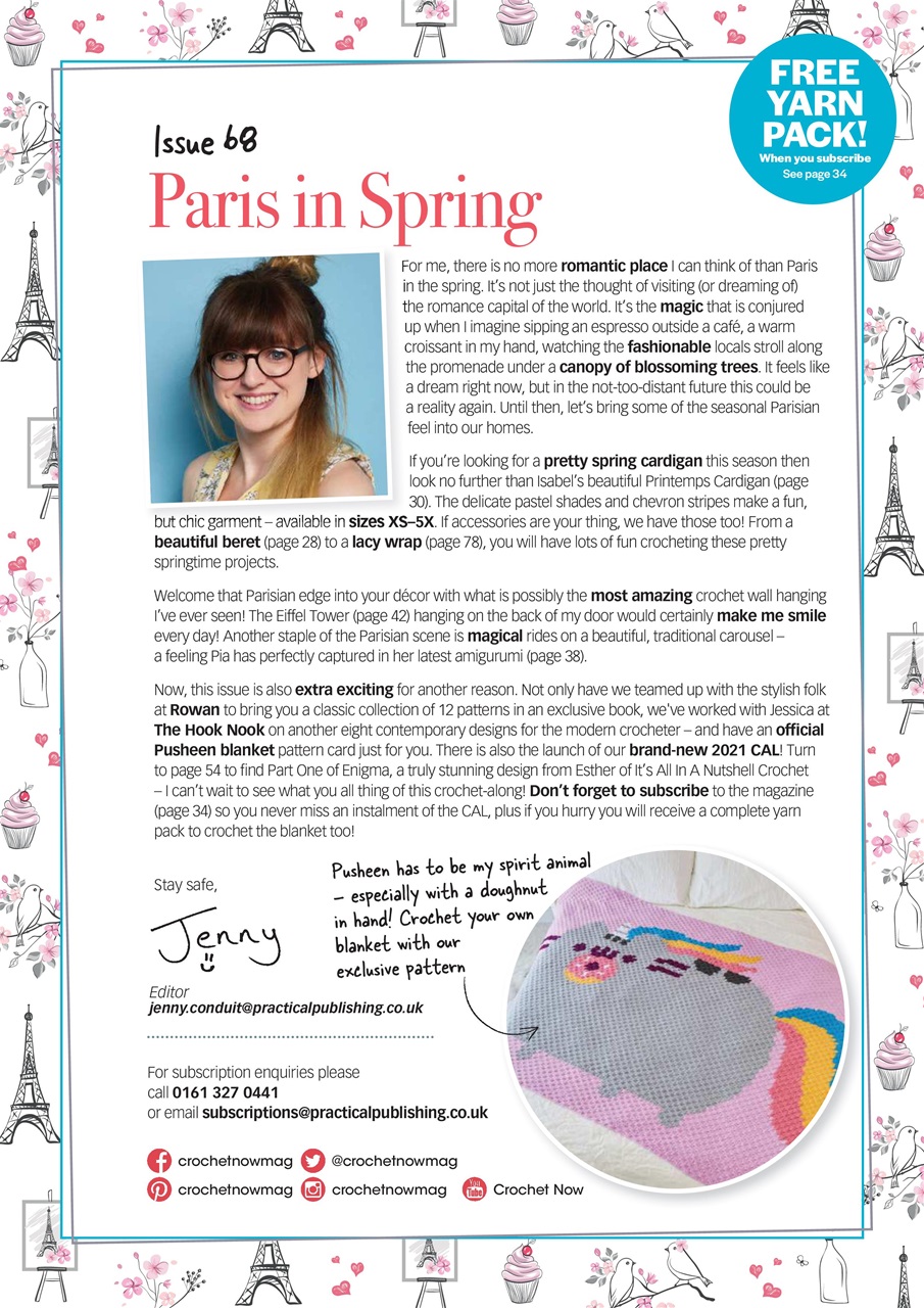 Crochet Now Magazine Preview Pages