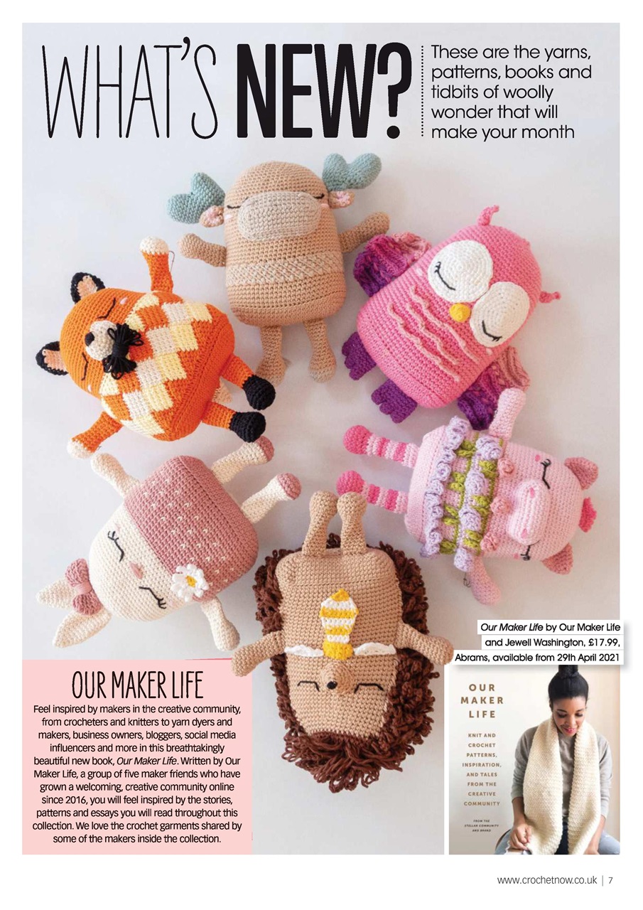 Crochet Now Magazine Preview Pages
