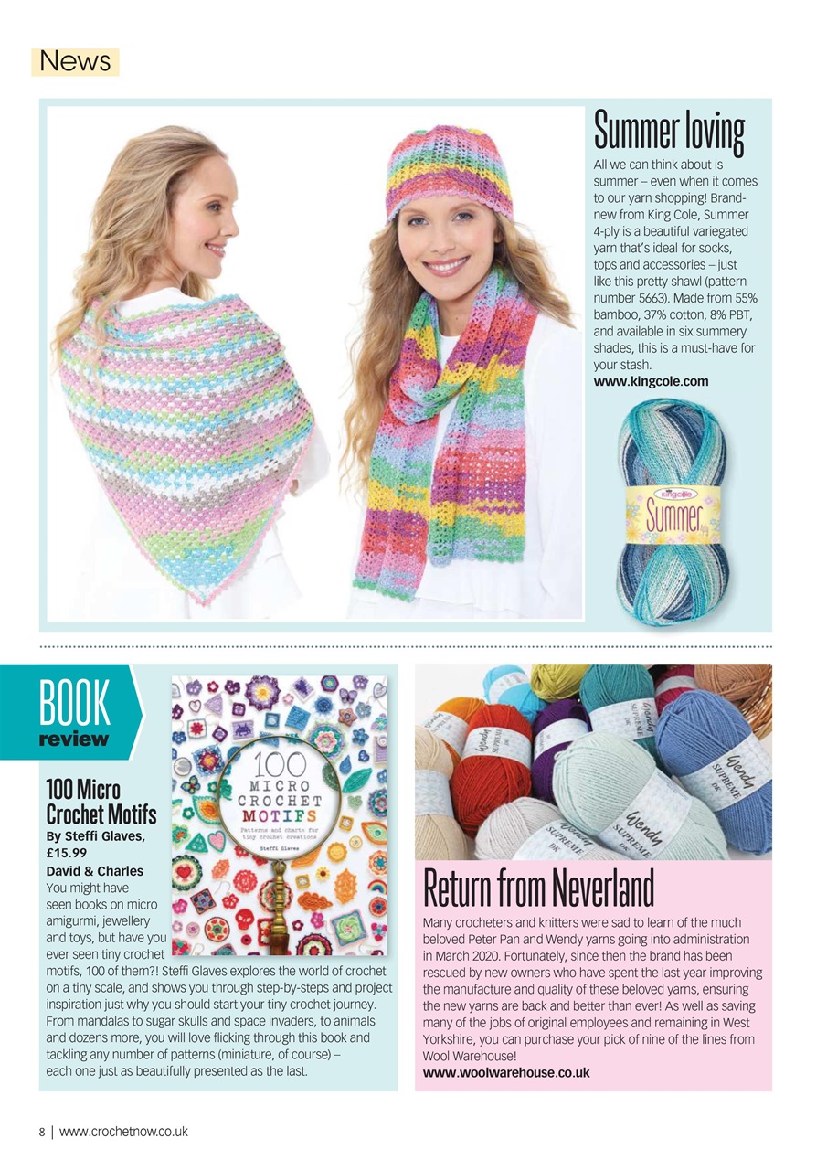 Crochet Now Magazine Preview Pages